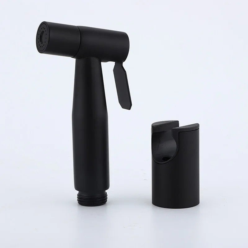 Bluejw Handheld Shattaf Bidet Sprayer Kit - 304 Stainless Steel Hot & Cold Mixer, Portable Bidet Faucet, Power Spray Washer Nozzle, Handheld Shower for Toilet - Image 4